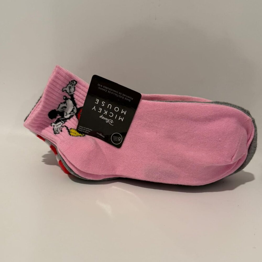 Disney Disneyland Mickey Mouse Women's Sock . 8 Pack